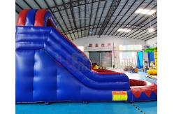 China Plato Children Castle Bounce House Inflatable Water Slide With Pool supplier