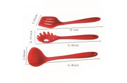 China Multi Function Molding Silicone Rubber Parts Cooking Utensil Set Customized supplier