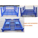 Wire Metal Cages And Pallets Lockable Stillage With Detachable Doors