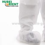 ISO9001 Single Use Nonwoven Shoe Covers With Elastic Rubber Opening for sale