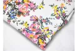 China Anti - Cracking Inkjet Cotton Canvas Custom Printing Beautiful Pattern supplier