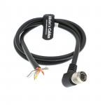 12 Pin Hirose Right Angle Female to Open End Shield Cable for Sony Basler Cameras for sale