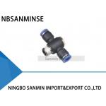 PGT Quick Connecting Tube Fittings Push In R Thread Application To Polyurethane and Nylon Sanmin for sale