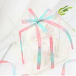 Reusable Printed Gradual Color Gift Wrap Ribbon 1.2cm Width For Birthday for sale