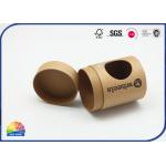 157gsm Kraft Core Hollow Out Paper Packaging Tube Custom Design for sale