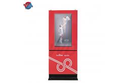 China IP55 43 Inch LCD Digital Signage Display Totem For Bus Station supplier