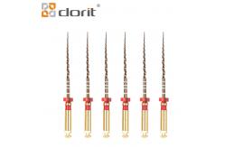 China 600rpm Root Canal Files F2 Red 25mm Hope Endodontic Files supplier