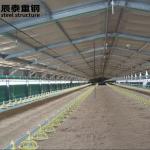 Customized Prefabricated Farm Buildings Easy Install Large Span Steel Buildings for sale