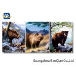 3d Ocean Animal Pictures With Black Frame , 30*40 CM Size 3d Flipped Printing for sale