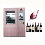 Coin Bill Card Payment Mini Mart Vending Machine For Sandwich Drinks With Advertising Display for sale