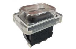China Light Country ON-OFF RA-5 Black Rocker Switch With Dust Cap supplier