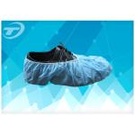 Blue SPP Nonwoven Disposable Waterproof Shoe Covers For Protection Use for sale