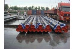 China Round Seamless Black Iron Pipe , Carbon Steel Pipes And Tubes supplier