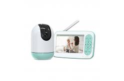China 5 Inch PAN-TILT Smart Baby Monitor with Lullabies and Feeding Alarm supplier