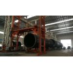 Tank Tower 250T Welding Turning Rolls Rubber Wheel Heavy Duty