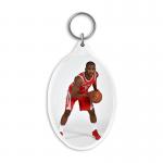 Custom 3D Acrylic Key Rings with 3.7*5.7cm 3D Lenticular Printing Service For  Gifts for sale