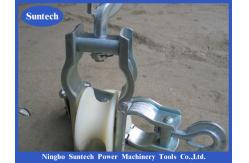 China Nylon Wheel Crossarm Mounted Conductor Pulley Stringing Block supplier