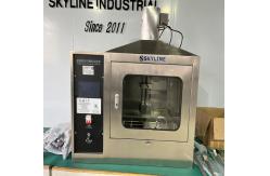 China Building Material Flammability Testing Equipment Ignitability Test Single Flame Source supplier
