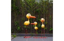 China ODM Metal Yard Garden Ornaments Design Art Metal Bird Handmade supplier