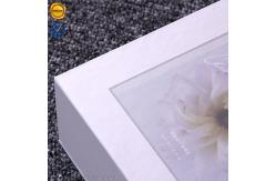 China Lip Oil White Cardboard Gift Packaging Boxes Foam Insert supplier