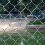 3/4 Apertures Galvanized Diamond Chain Link Fence Twill Weave