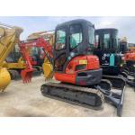 China 3 Ton Operating Weight Crawler Excavator Powered By Kubota Engine With 0.1m3 Bucket Capacity for sale