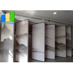 Temporary Soundproof Operable Divider Aluminum Profile Sliding Folding Partition for sale
