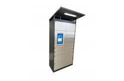 China Smart QR Scanner Medicine Parcel Delivery Locker With Remote Platform Security Camera supplier