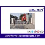 600mm Wing Adjustable Pedestrian Turnstile Gate / Automatic Swing Gate Turnstile for sale
