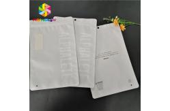 China Smell Proof Laminated Mylar k Stand Up Pouches Clear Custom Printing Logo supplier