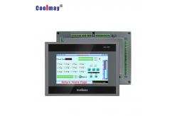 China 1 RS232 12AI 8AO HMI PLC Combo NPN Input Public Terminal 60KHz supplier