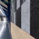 15/20/25/35mm Fireproof Cement Wood Wool Acoustic Panel for Interior Wall Decoration and Noise Reduction for sale