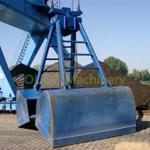 Mechanical Structure Coal Handle Clamshell Grab Bucket 5 Cubic Capacity for sale