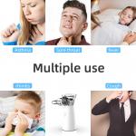 Silent White Handheld Portable Nebulizer For Adults Electric Nebulizer Machine for sale