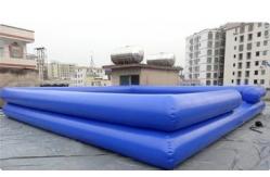 China Colourful Double Pool Kids Inflatable Pool for Water Games Play supplier