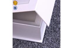 China Lip Oil White Cardboard Gift Packaging Boxes Foam Insert supplier
