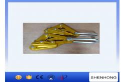 China ACSR Conductor Cable Pulling Clamp , Automatic Aluminum Wire Pulling Grips supplier