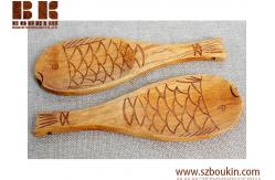 China Wooden Japanese style Fish Rice Scoop supplier