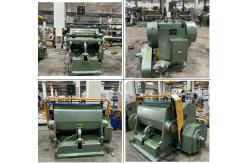 China Manual Creasing And Die Cutting Machine 520mm Workable Width supplier