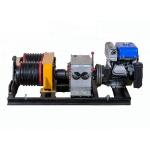 SQY5C Double Drum Diesel Engine Cable Winch Puller 5 Ton In Power Construction for sale