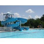 Amusement Kid Water Park Equipment Children Playing Slides Set
