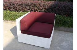 China 6pcs PE wicker sofas supplier