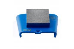China Square Segment  Redi Lock Diamond Grinding Shoes for Husqvarna supplier