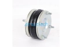 China Single Convoluted Rubber Bellow Parker 9109004 Dunlop Air Spring 6'' Diameter supplier