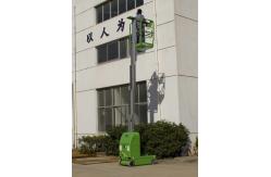 China Self - Propelled Aluminum Aerial Work Platform With Lift Capacity Of 125kg supplier
