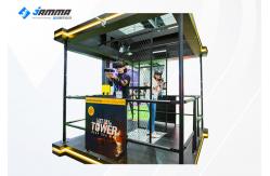 China Double Players 9D VR Interactive Shooting Game Simulator With HTC VIVE Glasses supplier