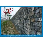 Decorative Gabion Wire Mesh / Gabion Wall Fence For Protecting Dam for sale