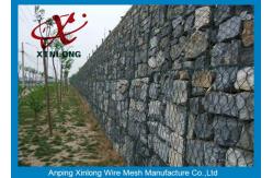 China Aluminum-zinc Alloy Cage Gabion Wire Mesh / Hexagonal Gabion Box supplier