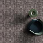 Loop Pile Nylon Floor Carpet Polypropylene 50cmx50cm Bitumen Carpet for sale