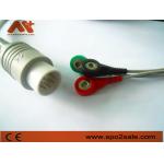 11 Pin Nihon Kohden ECG Cable 3 Lead  CB-72353P For TEC Sery for sale